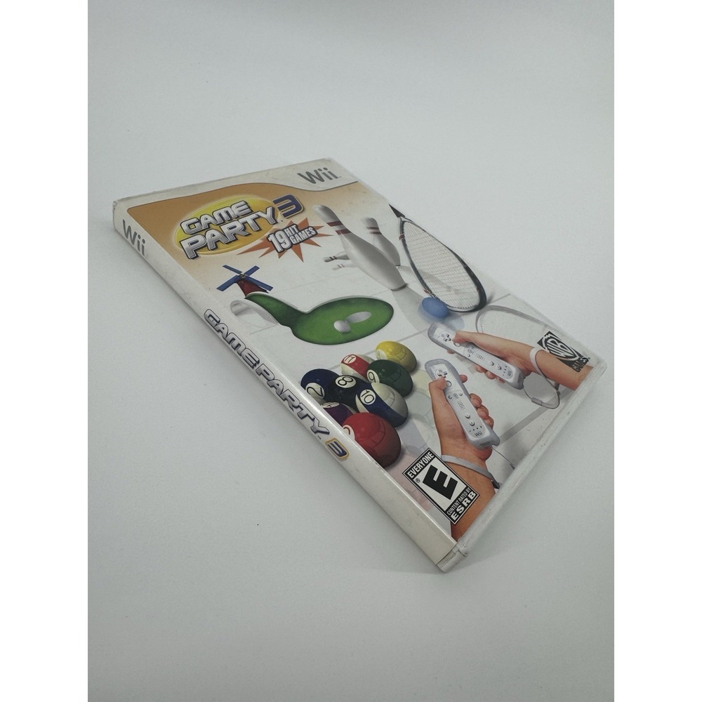 Game Party 3 Nintendo Wii WB Games With Manual CIB - Picture 5 of 5